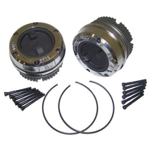 Load image into Gallery viewer, Crown Automotive Jeep Replacement 400518 Locking Hub Set for 1974-1991 Jeep SJ, J-Series w/ D44 Front Axle, 19-Spline Hub for Select Chevrolet Blazer, Ford Bronco, GMC C15 Suburban, GMC C15/C1500 Suburban, GMC C1500 Suburban, GMC C25 Suburban, GMC