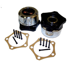 Load image into Gallery viewer, Crown Automotive Jeep Replacement 400526 Locking Hub Set for 81-86 CJs w/ 5-Bolt Flange Mounting, w/ 27 Spline Axle Shaft for Select Jeep CJ5, Jeep CJ7, Jeep Scrambler