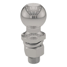 Load image into Gallery viewer, CURT 40053 2" Trailer Ball (1" x 2-1/8" Shank, 6,000 lbs., Stainless)