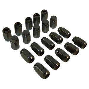 Crown Automotive Jeep Replacement 4005694K Chrome Wheel Lug Nut Kit for 1977-1986 Jeep CJ-5, CJ-7, CJ-8, Incl. 20 Nuts for Select Jeep CJ5, Jeep CJ7, Jeep Scrambler