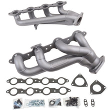 Load image into Gallery viewer, BBK Performance Parts 4005 1999-2013 GM TRUCK/SUV 4.8L/5.3L 1-3/4 SHORTY EXHAUST HEADERS (TITANIUM CERAMIC) for Select Chevrolet Avalanche, Chevrolet Avalanche 1500, Chevrolet Silverado 1500, Chevrolet Silverado Classic, Chevrolet Silverado 2500,