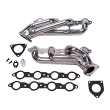 Load image into Gallery viewer, BBK Performance Parts 40060 1999-2013 GM TRUCK/SUV 6.0L 1-3/4 SHORTY HEADERS (POLISHED SILVER CERAMIC) for Select Cadillac Escalade, Chevrolet Avalanche, Chevrolet Silverado 1500, Chevrolet Silverado Classic, Chevrolet Silverado HD, Chevrolet Silverado