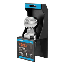 Load image into Gallery viewer, CURT 40061 1-7/8" Trailer Ball (3/4" x 1-5/8" Shank, 2,000 lbs., Chrome, Packaged)