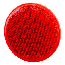 Load image into Gallery viewer, Grote 40062 Sealed 3" Round Stick-On Reflector, Red