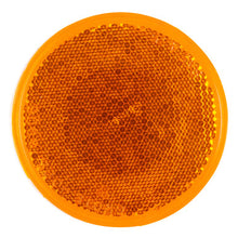 Load image into Gallery viewer, Grote 40063 Sealed 3&quot; Round Stick-On Reflector, Amber