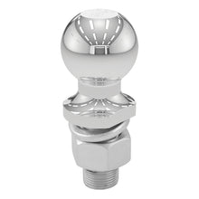 Load image into Gallery viewer, CURT 40066 2" Trailer Ball (1" x 2-1/8" Shank, 6,000 lbs., Chrome, Packaged)