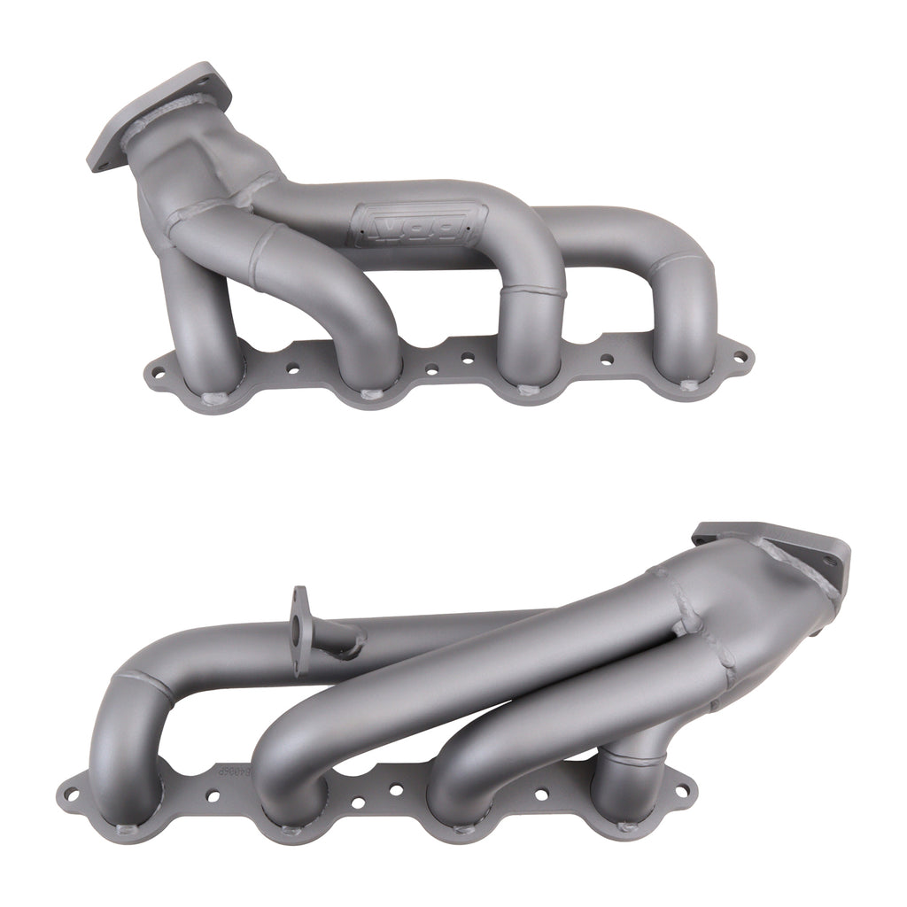 BBK Performance Parts 4006 1999-2013 GM TRUCK/SUV 6.0L 1-3/4 SHORTY HEADERS (TITANIUM CERAMIC) for Select Cadillac Escalade, Chevrolet Avalanche, Chevrolet Silverado 1500, Chevrolet Silverado Classic, Chevrolet Silverado HD, Chevrolet Silverado HD