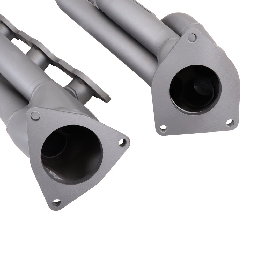 BBK Performance Parts 4006 1999-2013 GM TRUCK/SUV 6.0L 1-3/4 SHORTY HEADERS (TITANIUM CERAMIC) for Select Cadillac Escalade, Chevrolet Avalanche, Chevrolet Silverado 1500, Chevrolet Silverado Classic, Chevrolet Silverado HD, Chevrolet Silverado HD
