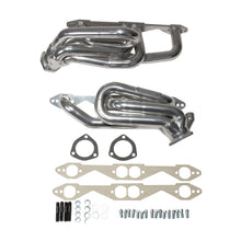Load image into Gallery viewer, BBK Performance Parts 40070 1996-99 CHEVY TRUCK SUV 5.0L 5.7L 1-5/8 SHORTY HEADERS (POLISHED SILVER CERAMIC) for Select Chevrolet C1500, Chevrolet C1500 Suburban, Chevrolet K1500, Chevrolet K1500 Suburban, Chevrolet Tahoe, GMC C1500, GMC C1500 Suburban,