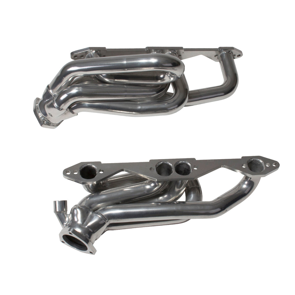 BBK Performance Parts 40070 1996-99 CHEVY TRUCK SUV 5.0L 5.7L 1-5/8 SHORTY HEADERS (POLISHED SILVER CERAMIC) for Select Chevrolet C1500, Chevrolet C1500 Suburban, Chevrolet K1500, Chevrolet K1500 Suburban, Chevrolet Tahoe, GMC C1500, GMC C1500 Suburban,