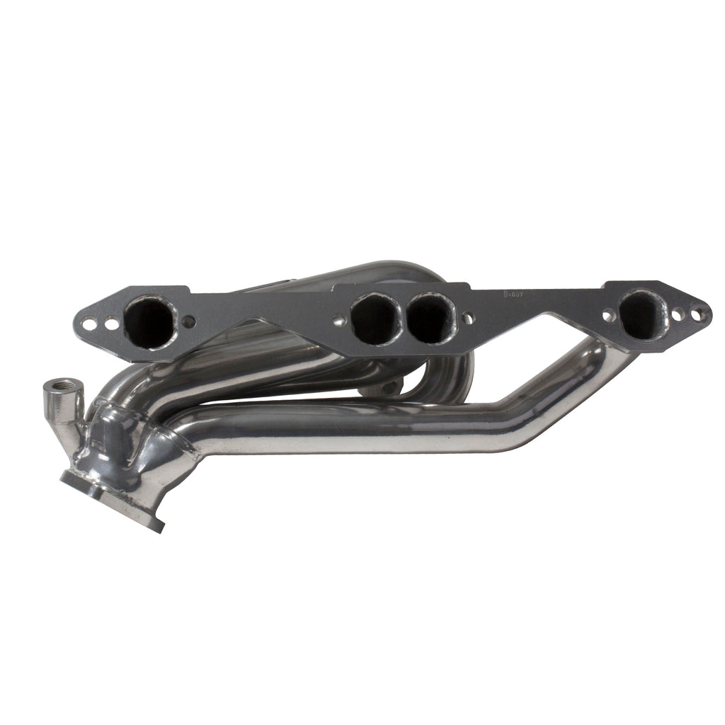BBK Performance Parts 40070 1996-99 CHEVY TRUCK SUV 5.0L 5.7L 1-5/8 SHORTY HEADERS (POLISHED SILVER CERAMIC) for Select Chevrolet C1500, Chevrolet C1500 Suburban, Chevrolet K1500, Chevrolet K1500 Suburban, Chevrolet Tahoe, GMC C1500, GMC C1500 Suburban,