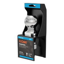 Load image into Gallery viewer, CURT 40071 1-7/8" Trailer Ball (3/4" x 3" Shank, 2,000 lbs., Chrome, Packaged)