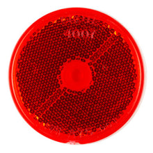 Load image into Gallery viewer, Grote 40072 2½" Round Stick-On Reflectors, Red