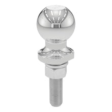Load image into Gallery viewer, CURT 40073 2" Trailer Ball (3/4" x 3" Shank, 3,500 lbs., Chrome, Packaged)