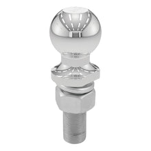 Load image into Gallery viewer, CURT 40074 2" Trailer Ball (1" x 3" Shank, 6,000 lbs., Chrome, Packaged)