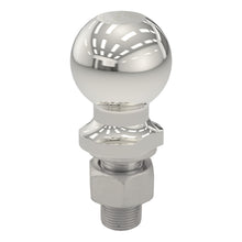 Load image into Gallery viewer, CURT 40084 2-5/16" Trailer Ball (1" x 2-1/8" Shank, 7,500 lbs., Stainless, Packaged)
