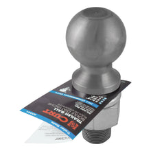 Load image into Gallery viewer, CURT 40085 2-5/16" Trailer Ball (1-1/4" x 2-5/8" Shank, 30,000 lbs., Raw Steel)