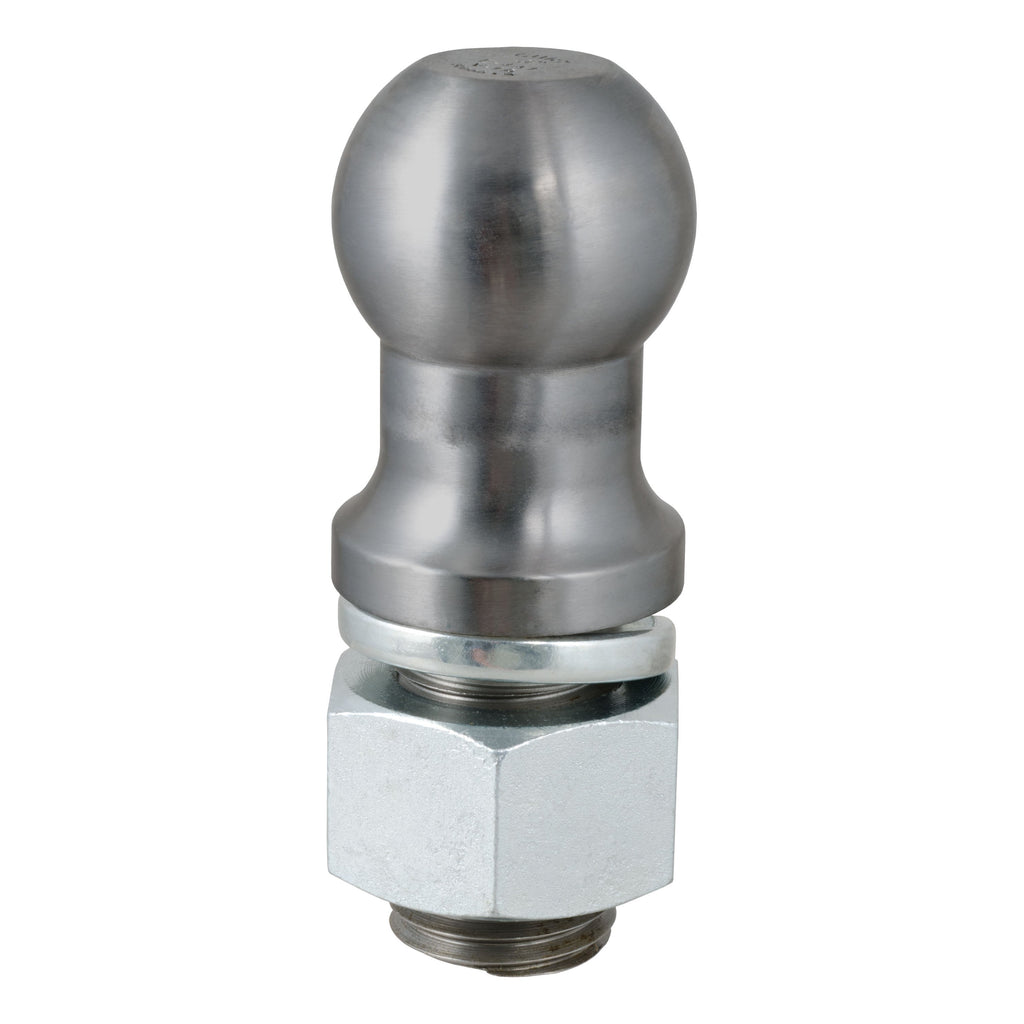 CURT 40089 3" Trailer Ball (2" x 3-1/4" Shank, 30,000 lbs., Raw Steel)