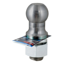 Load image into Gallery viewer, CURT 40089 3" Trailer Ball (2" x 3-1/4" Shank, 30,000 lbs., Raw Steel)