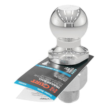 Load image into Gallery viewer, CURT 40090 2" Trailer Ball (1-1/4" x 2-5/8" Shank, 10,000 lbs., Chrome)