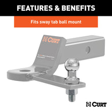 Load image into Gallery viewer, CURT 40093 Replacement 1-1/4" Sway Control Ball (5/8" x 1-3/4" Shank)