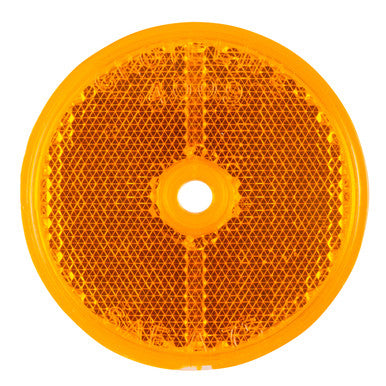 Grote 40093 Sealed Center-Mount Reflector, Amber