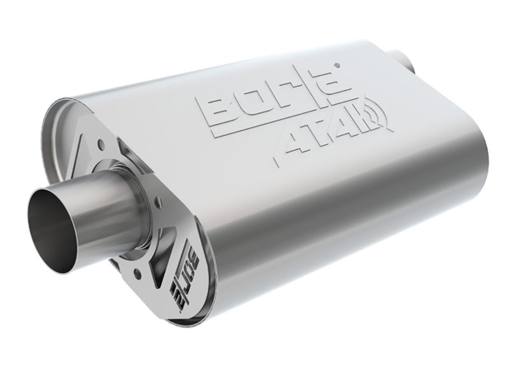 Borla 400945 CrateMuffler - ATAK® for Select Chevrolet Camaro, Chevrolet Corvette, Chevrolet SS, Pontiac G8
