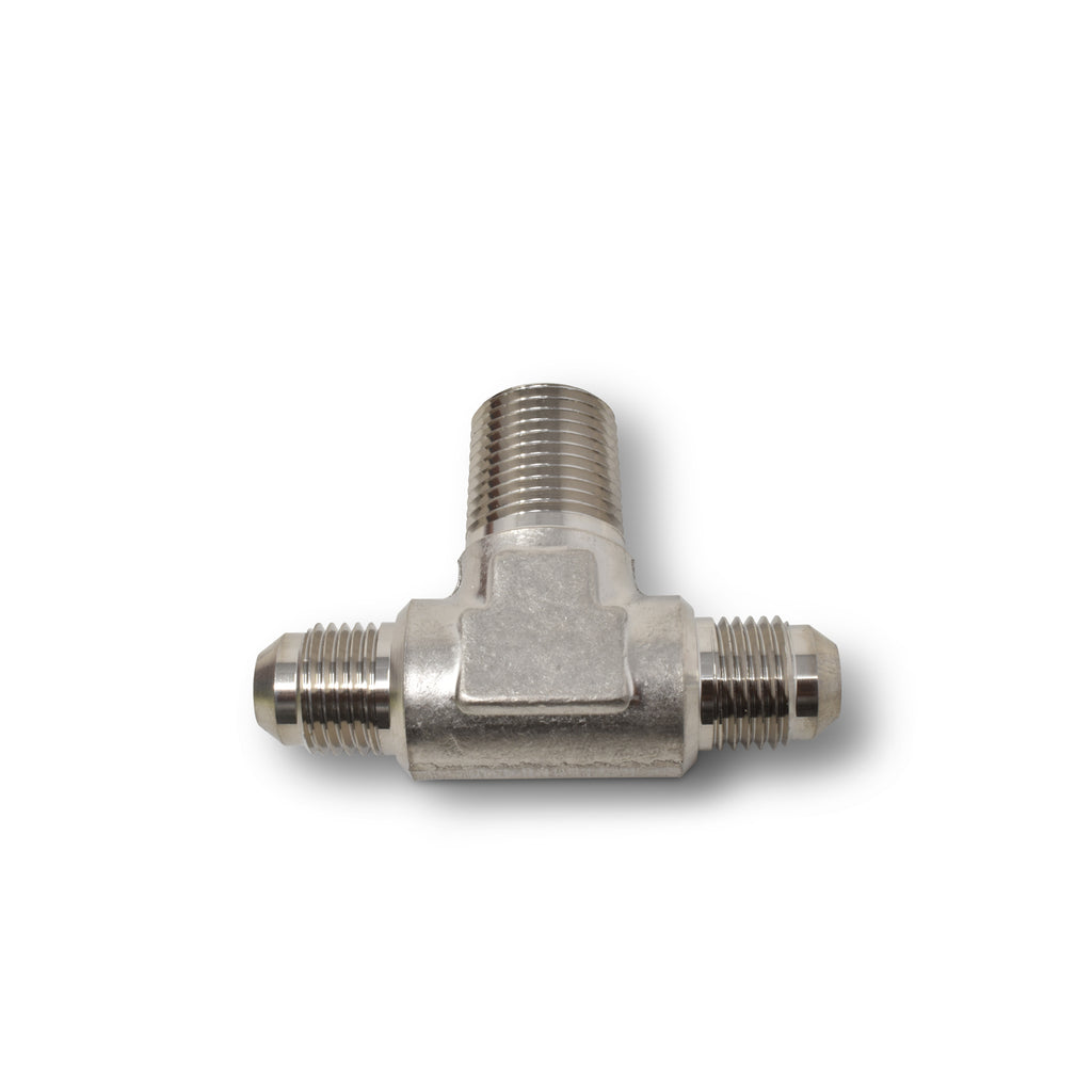 Performance--6-An-To-38In-Npt-Flare-To-Pipe-Tee-Fitting