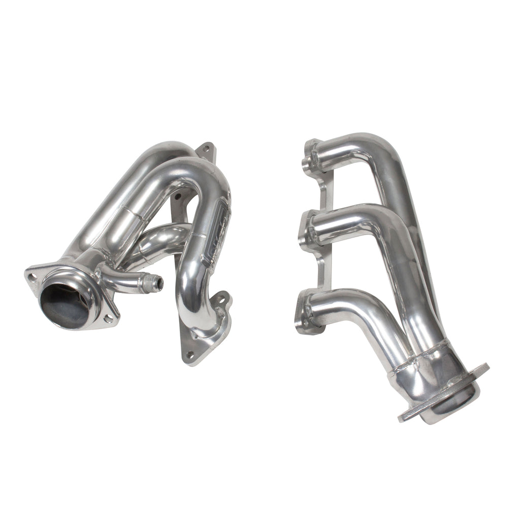 BBK Performance Parts 40100 2005-2010 MUSTANG 4.0L-V6 1-5/8 SHORTY EXHAUST HEADERS (POLISHED SILVER CERAMIC) for Select Ford Mustang