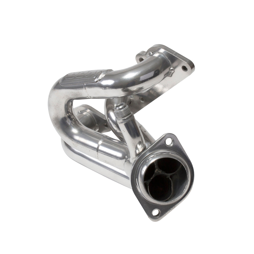 BBK Performance Parts 40100 2005-2010 MUSTANG 4.0L-V6 1-5/8 SHORTY EXHAUST HEADERS (POLISHED SILVER CERAMIC) for Select Ford Mustang