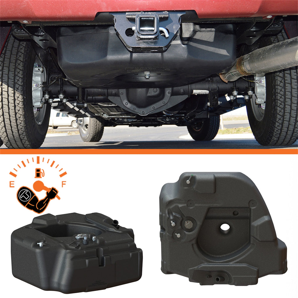 TITAN Fuel Tanks 4010211 Spare Tire Auxiliary Fuel System for Select Chevrolet Silverado HD, Chevrolet Silverado HD, GMC Sierra HD, GMC Sierra HD