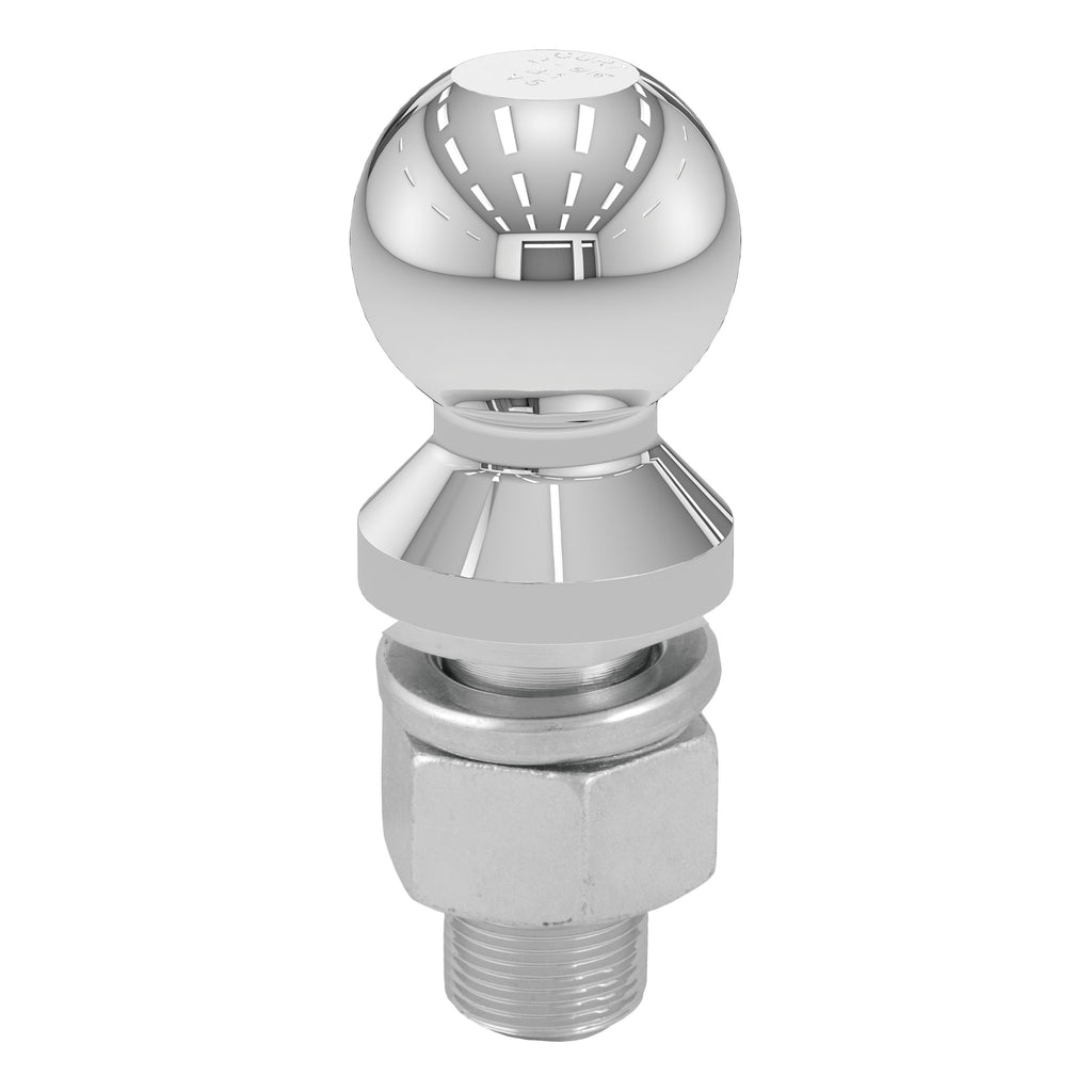 CURT 40109 2-5/16" Trailer Ball (1-1/4" x 2-3/4" Shank, 20,000 lbs., Chrome)
