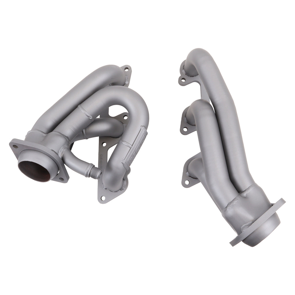 BBK Performance Parts 4010 2005-2010 MUSTANG 4.0L-V6 1-5/8 SHORTY EXHAUST HEADERS (TITANIUM CERAMIC) for Select Ford Mustang