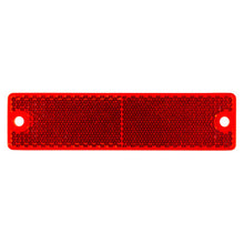 Load image into Gallery viewer, Grote 40132 Mini Stick-On / Screw-Mount Rectangular Reflectors, Red