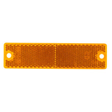 Load image into Gallery viewer, Grote 40133 Mini Stick-On / Screw-Mount Rectangular Reflectors, Amber