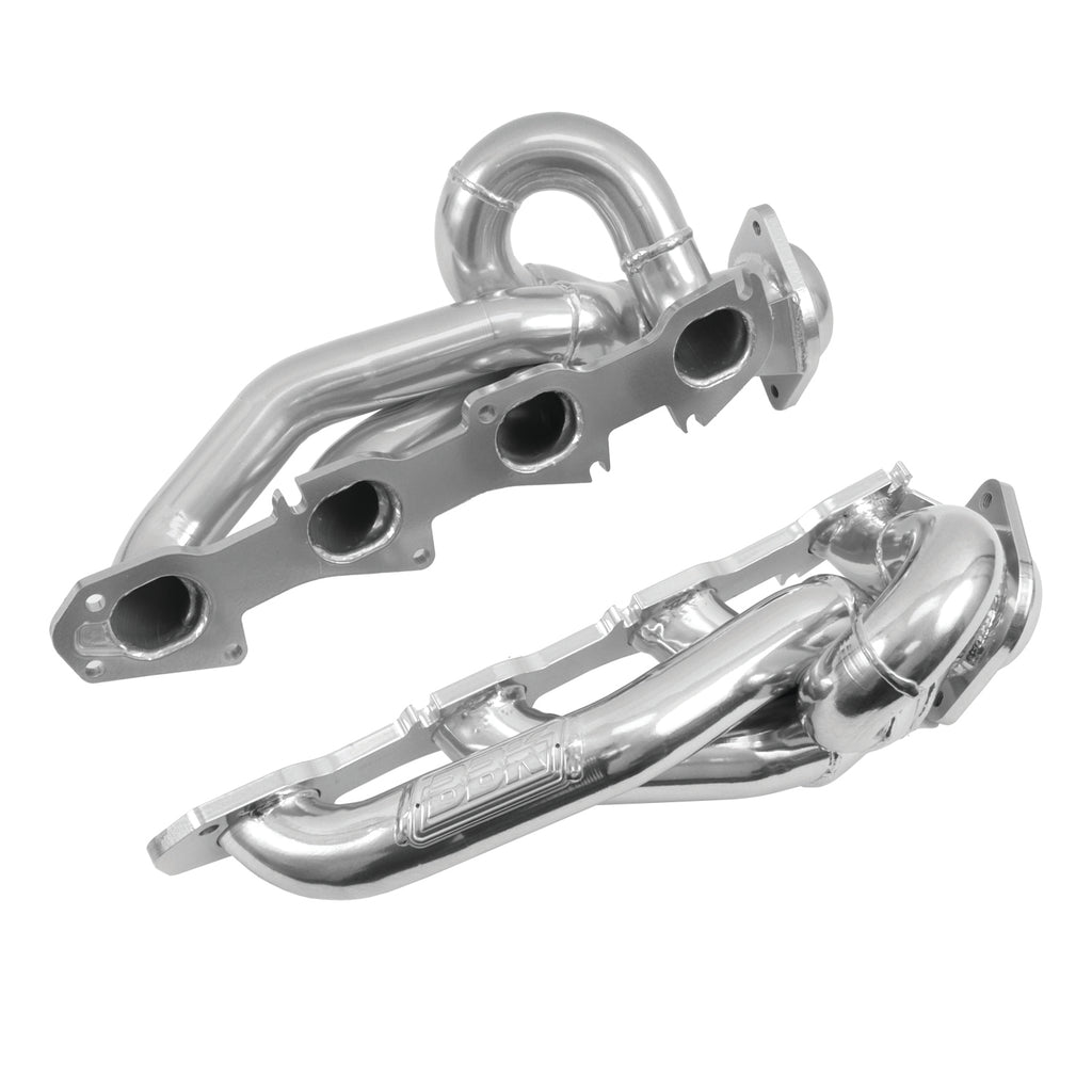 BBK Performance Parts 40140 2009-2018 DODGE RAM TRUCK 5.7L 1-3/4 SHORTY HEADERS (POLISHED SILVER CERAMIC) for Select Dodge Ram 1500, Ram 1500, Ram Classic