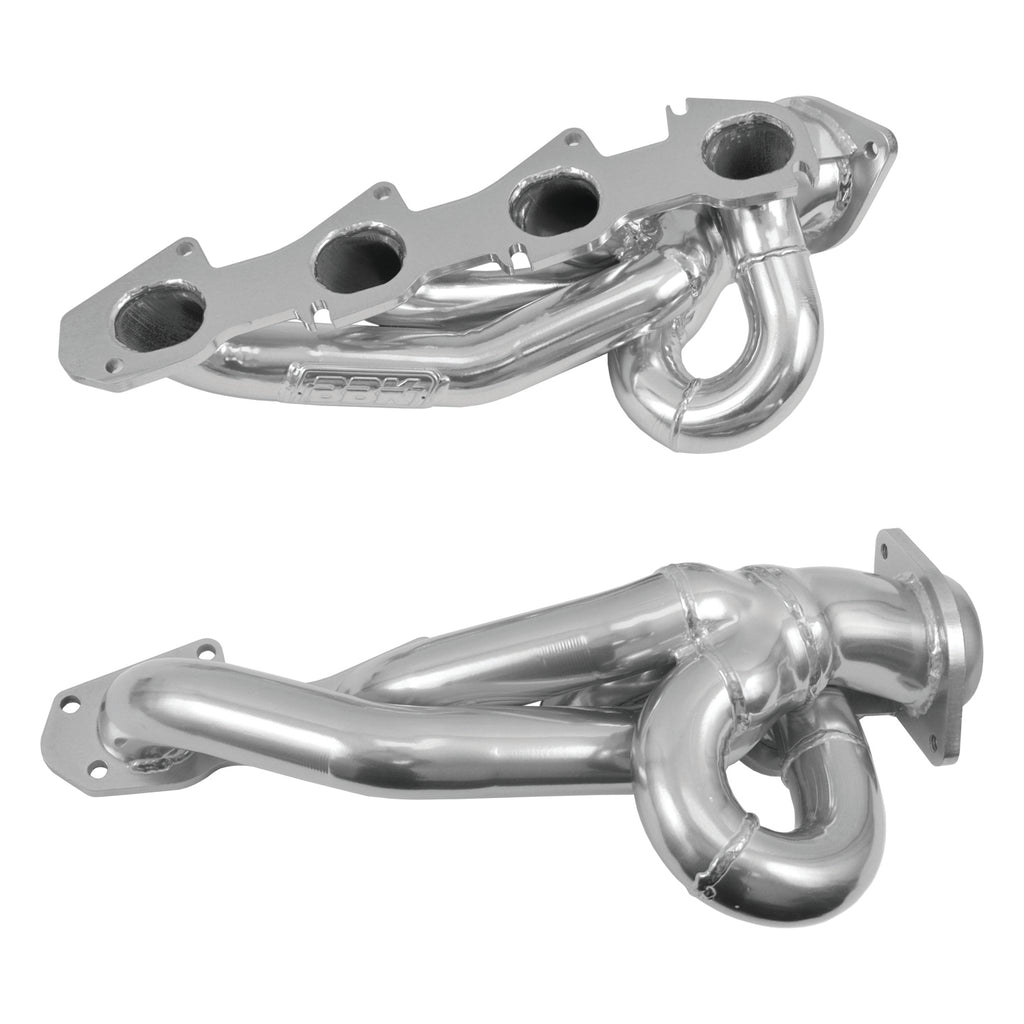 BBK Performance Parts 40140 2009-2018 DODGE RAM TRUCK 5.7L 1-3/4 SHORTY HEADERS (POLISHED SILVER CERAMIC) for Select Dodge Ram 1500, Ram 1500, Ram Classic