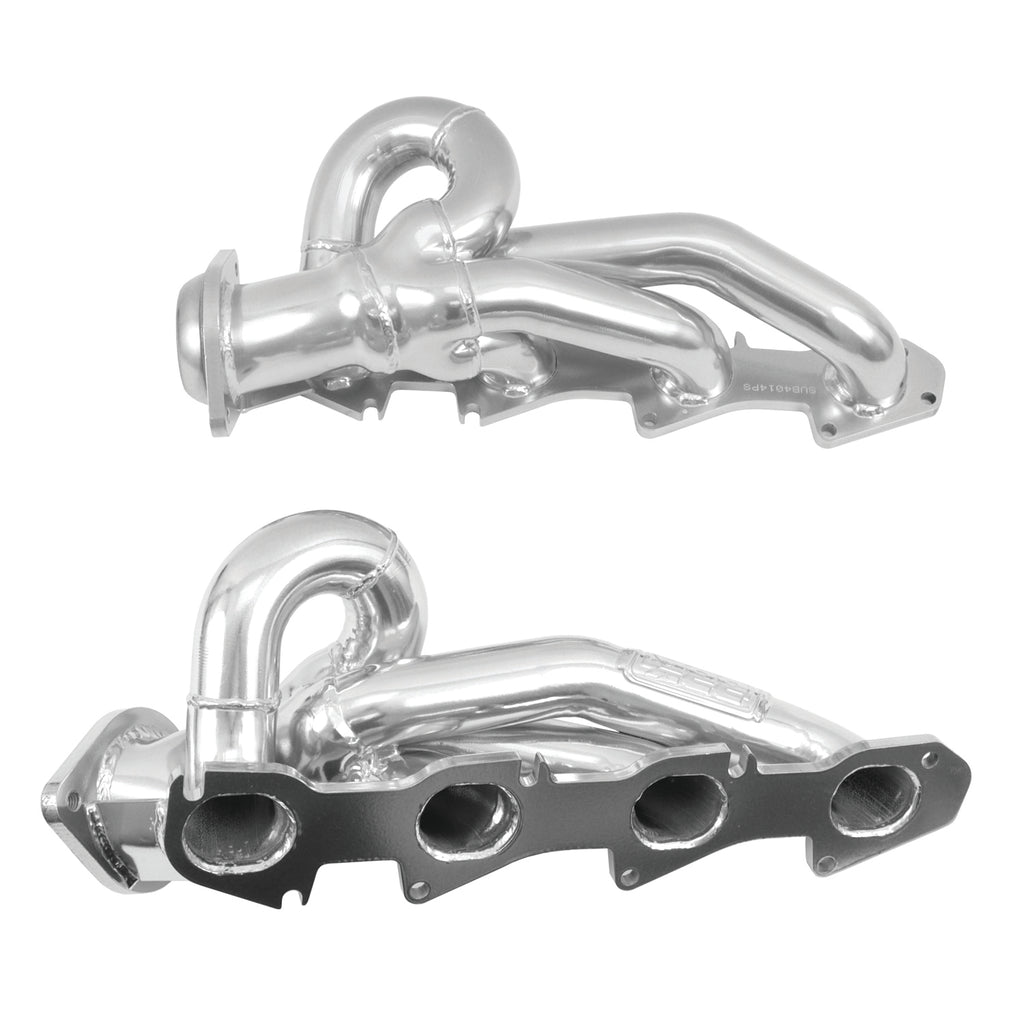 BBK Performance Parts 40140 2009-2018 DODGE RAM TRUCK 5.7L 1-3/4 SHORTY HEADERS (POLISHED SILVER CERAMIC) for Select Dodge Ram 1500, Ram 1500, Ram Classic