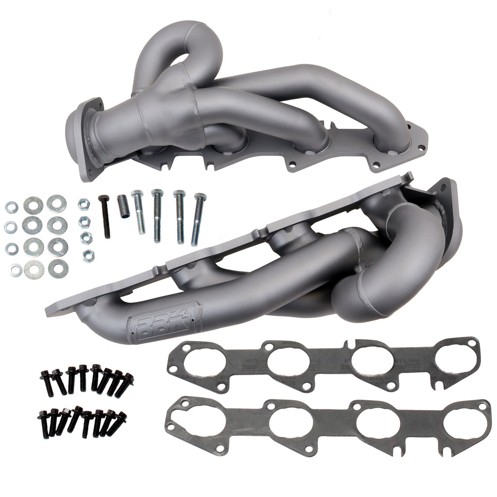 BBK Performance Parts 4014 2009-2018 DODGE RAM TRUCK 5.7L 1-3/4 SHORTY HEADERS (TITANIUM CERAMIC) for Select Dodge Ram 1500, Ram 1500, Ram Classic