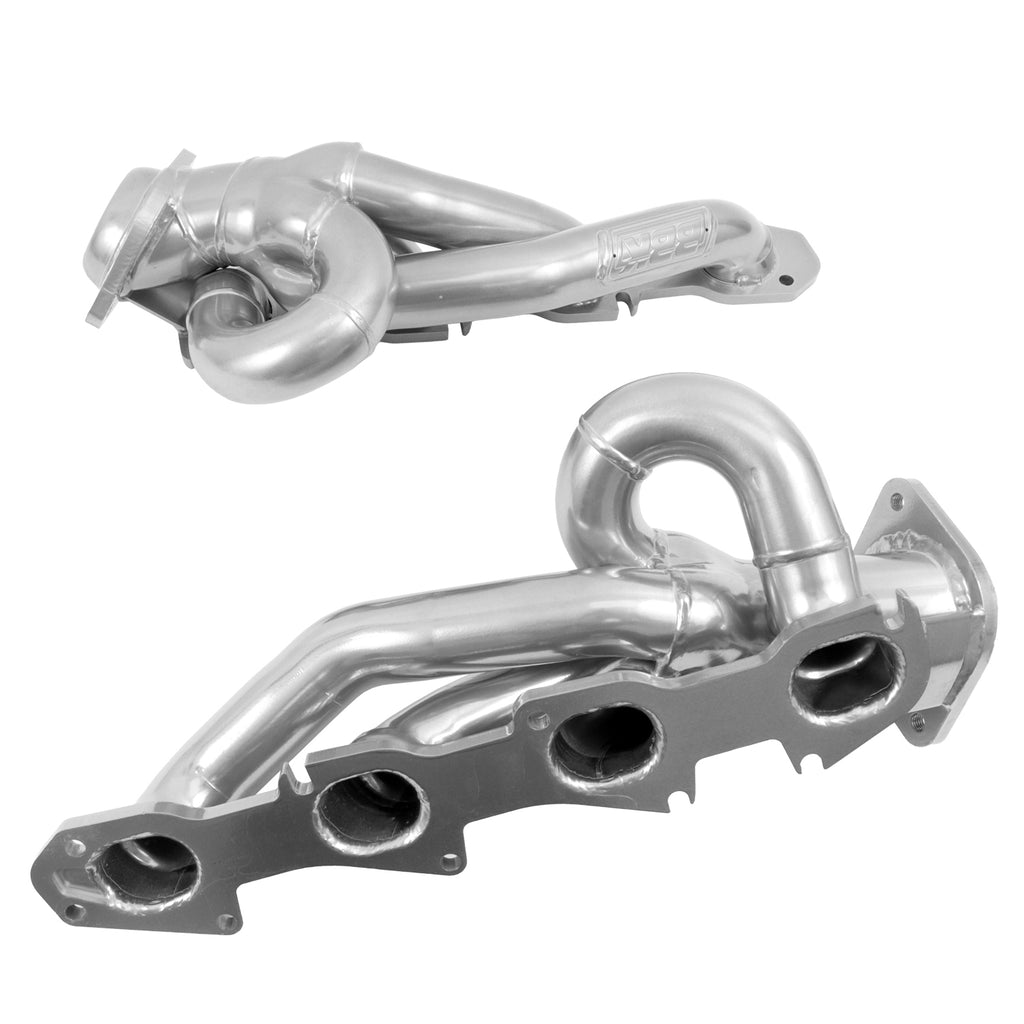BBK Performance Parts 40150 2019-2024 DODGE RAM TRUCK 5.7L 1-3/4 SHORTY HEADERS (POLISHED SILVER CERAMIC) for Select Ram