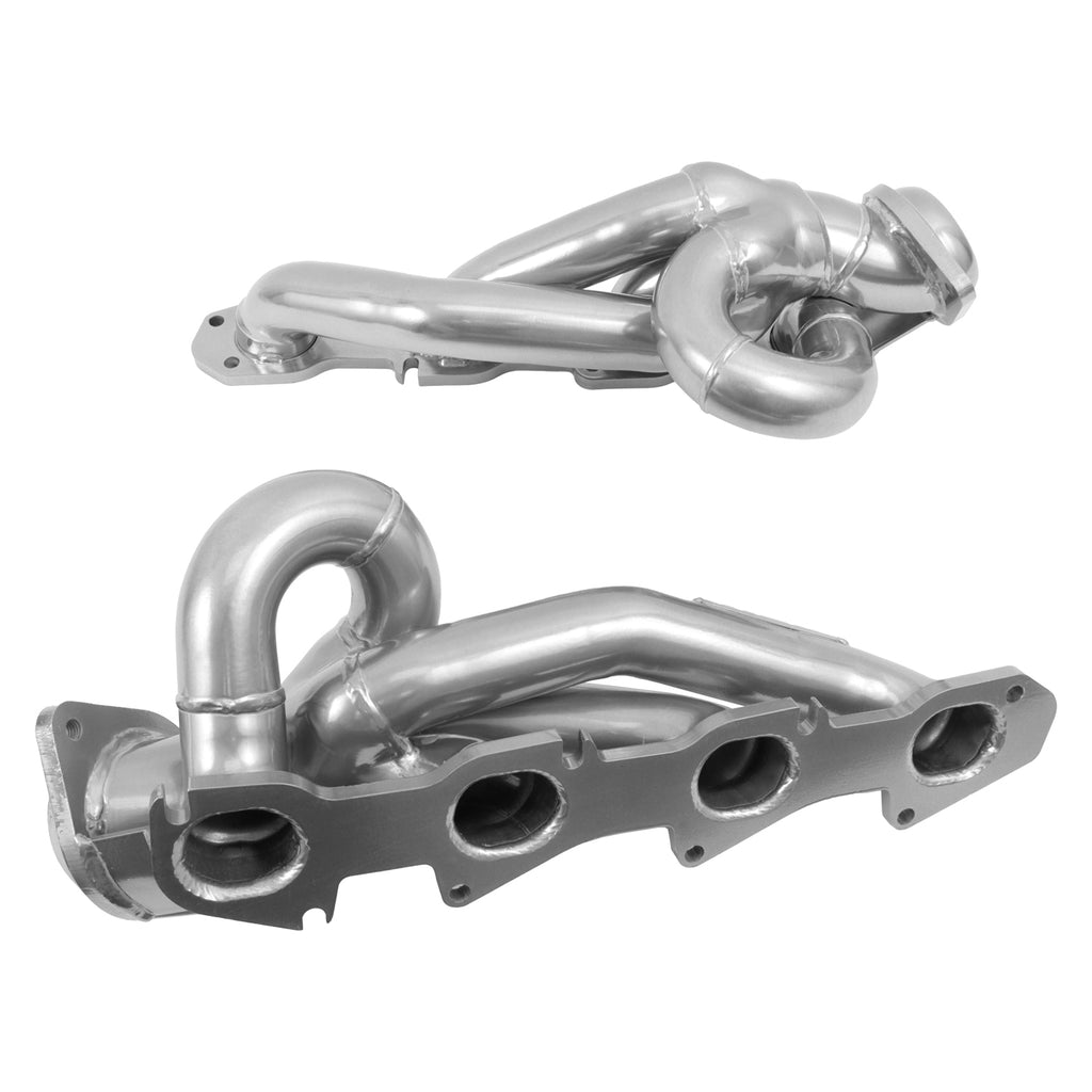 BBK Performance Parts 40150 2019-2024 DODGE RAM TRUCK 5.7L 1-3/4 SHORTY HEADERS (POLISHED SILVER CERAMIC) for Select Ram