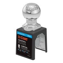 Load image into Gallery viewer, CURT 40162 1-7/8" Trailer Ball (1" x 2-1/8" Shank, 3,500 lbs., Chrome, Packaged)