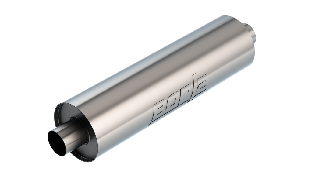 Borla 401664 Specialty Muffler - Straight Flow Un-Notched Neck Muffler - S-Type