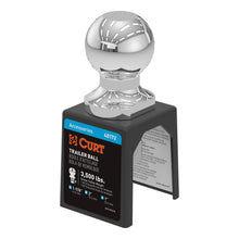 Load image into Gallery viewer, CURT 40172 1-7/8" Trailer Ball (1" x 3" Shank, 3,500 lbs., Chrome, Packaged)