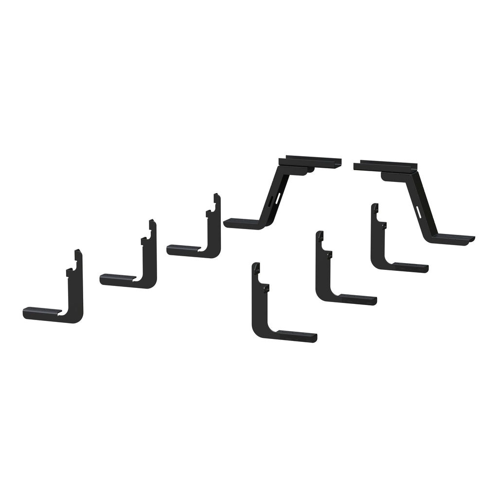 Luverne 401732 Bracket Kit; Mounting Brackets; Carbon Steel; Black Powder Coat; - Truck Part Superstore