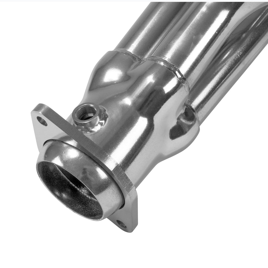 BBK Performance Parts 40190 2011-24 DODGE CHALL CHARGER 6.4L 1-7/8 SHORTY HEADERS (POLISHED SILVER CERAMIC) for Select Chrysler 300, Dodge Challenger, Dodge Charger