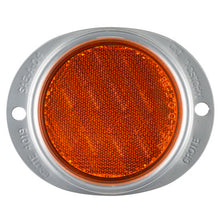 Load image into Gallery viewer, Grote 40193 Steel Two-Hole Mounting Reflector, Silver Housing w/ Gasket