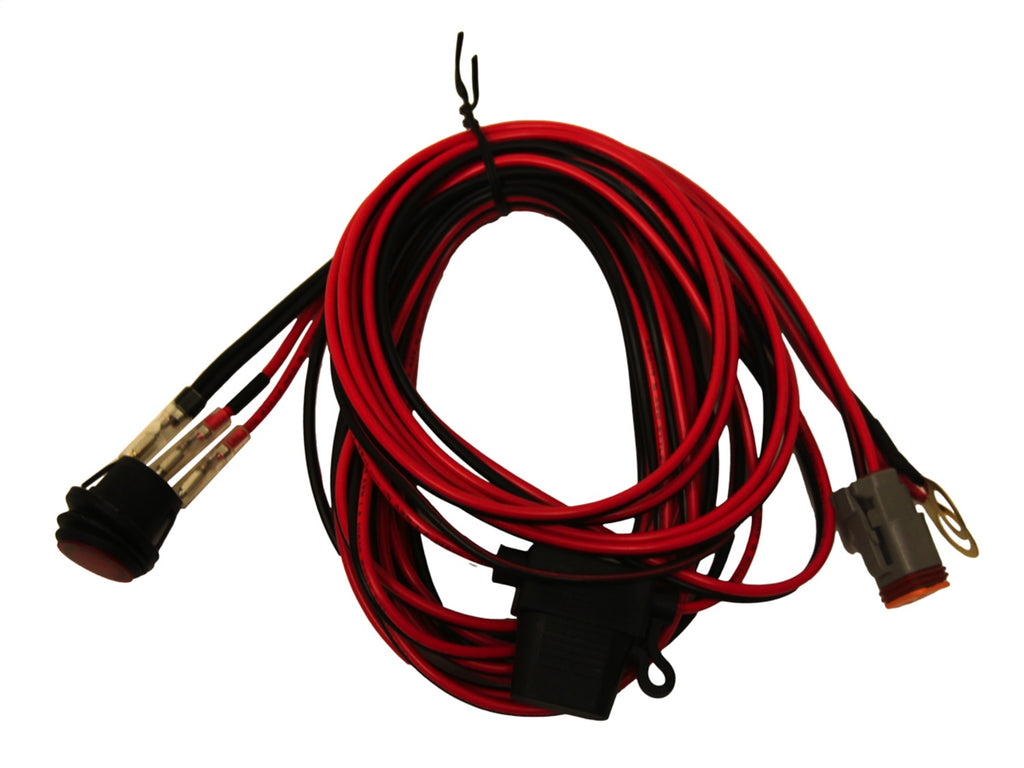 Rigid Industries 40194 RIGID Wire Harness; Fits 4-6 Inch E-Series; 6-10Inch SR-Series; Single Unit Pods