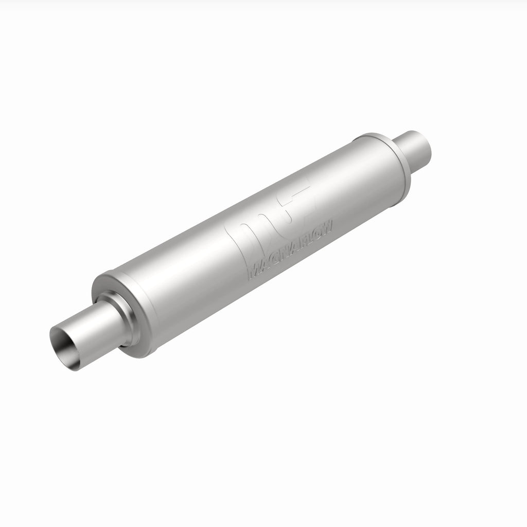 MagnaFlow Exhaust Products 10424 Straight-Through Performance Muffler; 2in. Center/Center; 4x18x4 Body