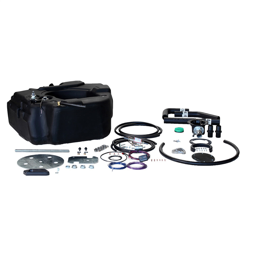 TITAN Fuel Tanks 4020208 Spare Tire Auxiliary Fuel System for Select Ford F-250 Super Duty, Ford F-350 Super Duty, Ford F-450 Super Duty
